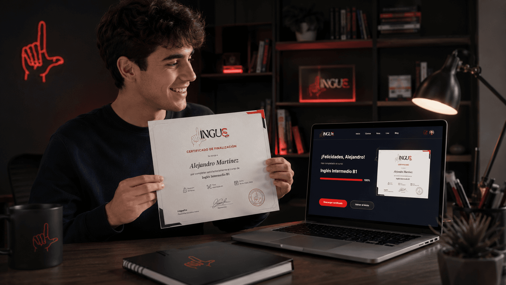 LinguePro clases y campus virtual